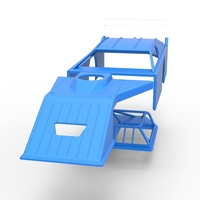 Shell of Asphalt Modified stock car V2 Scale 1:25 - Thumbnail 22