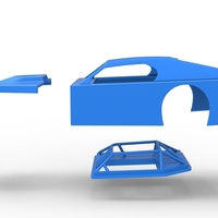 Shell of Asphalt Modified stock car V2 Scale 1:25 - Thumbnail 23