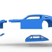 Shell of Asphalt Modified stock car V3 Scale 1:25 - Thumbnail 23