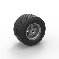 Wheel of Super Dirt Late model Version 2 Scale 1:25 - Thumbnail 9