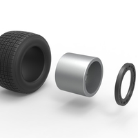 Wheel of Super Dirt Late model Version 2 Scale 1:25 - Thumbnail 10