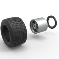 Wheel of Super Dirt Late model Version 2 Scale 1:25 - Thumbnail 11