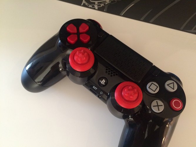 AG Thumbstick extender for PS4 3D Print 56796