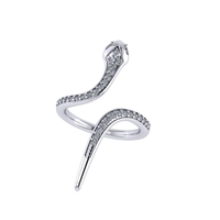 Snake ring design 3d render - Thumbnail 3