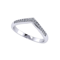 Diamond ring design 3d render - Thumbnail 3