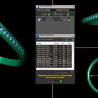 Diamond ring design 3d render - Thumbnail 7