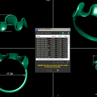 Diamond ring design 3d render - Thumbnail 7