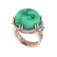 Diamond ring design 3d render - Thumbnail 5