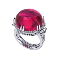 Diamond ring design 3d render - Thumbnail 9