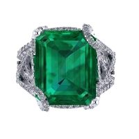 Women diamond ring 3d render - Thumbnail 10