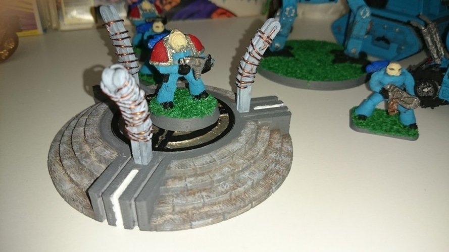 Gaming Teleporter Pad 3D Print 56828