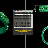 Women diamond ring 3d render - Thumbnail 7