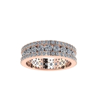 Women diamond ring 3d render - Thumbnail 5