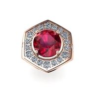 Men diamond ring 3d render - big version - Thumbnail 5