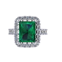 Women diamond ring 3d render - Thumbnail 6