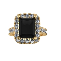 Women diamond ring 3d render - Thumbnail 8