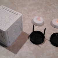 Electric candle support - Thumbnail 1