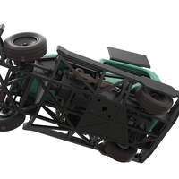 New Zealand Superstock car while turning Scale 1:25 - Thumbnail 3