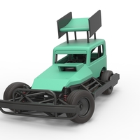 New Zealand Superstock car while turning Scale 1:25 - Thumbnail 5