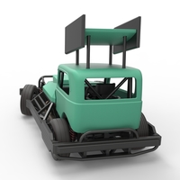 New Zealand Superstock car while turning Scale 1:25 - Thumbnail 12