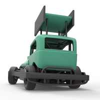 New Zealand Superstock car while turning Scale 1:25 - Thumbnail 13