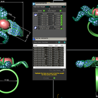 Women diamond ring 3d render - Thumbnail 10