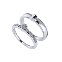 Wedding ring 3d render - Thumbnail 3