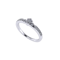 Wedding ring 3d render - Thumbnail 4