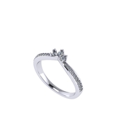 Wedding ring 3d render - Thumbnail 6
