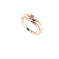 Wedding ring 3d render - Thumbnail 8