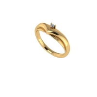 Wedding ring 3d render - Thumbnail 9