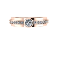 Wedding ring 3d render - Thumbnail 7