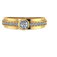 Wedding ring 3d render - Thumbnail 8