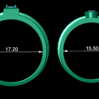 Wedding ring 3d render - Thumbnail 11