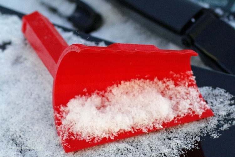 Snow Plow Ice Scraper 3D Print 56936