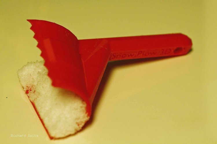 Snow Plow Ice Scraper 3D Print 56938