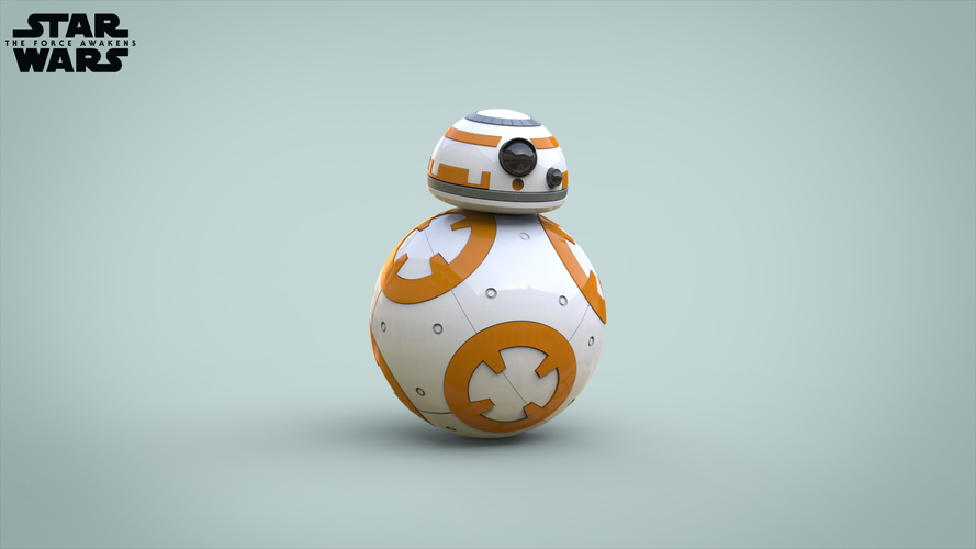 Bb8 hot sale 3d model