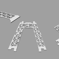 Tour Eiffel 54 cm. lamp - Thumbnail 2