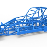 Small Frame of New Zealand Superstock car Version 2 Scale 1:25 3D Printing 569594