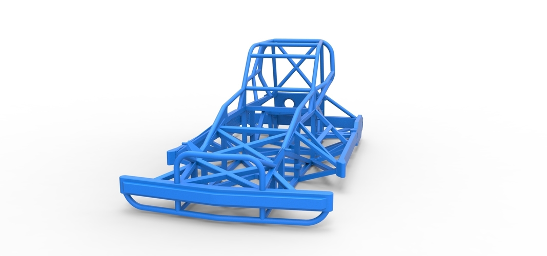 Frame of New Zealand Superstock car Version 2 Scale 1:25 3D Print 569597