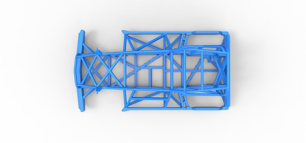 Frame of New Zealand Superstock car Version 2 Scale 1:25 3D Print 569602