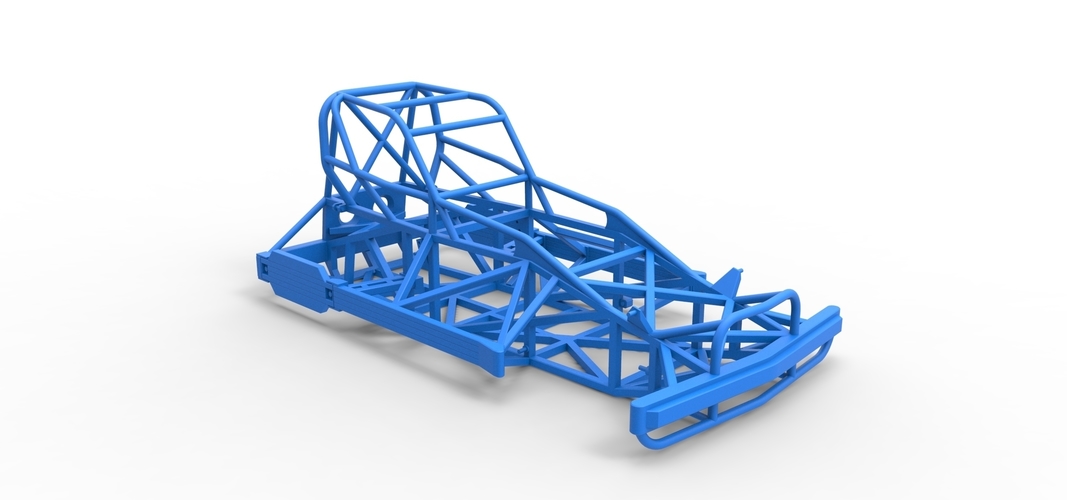 Frame of New Zealand Superstock car Version 2 Scale 1:25 3D Print 569610