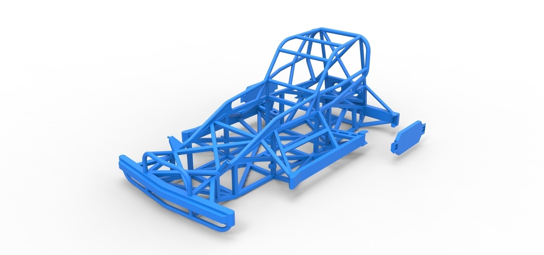 Frame of New Zealand Superstock car Version 2 Scale 1:25 3D Print 569611