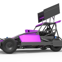 New Zealand Superstock car while turning V2 Scale 1:25 - Thumbnail 2