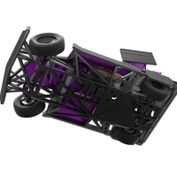 New Zealand Superstock car while turning V2 Scale 1:25 - Thumbnail 4