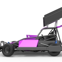 New Zealand Superstock car while turning V2 Scale 1:25 - Thumbnail 7