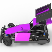 New Zealand Superstock car while turning V2 Scale 1:25 - Thumbnail 8