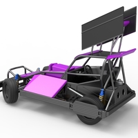 New Zealand Superstock car while turning V2 Scale 1:25 - Thumbnail 10