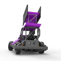 New Zealand Superstock car while turning V2 Scale 1:25 - Thumbnail 13