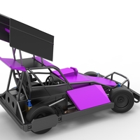 New Zealand Superstock car while turning V2 Scale 1:25 - Thumbnail 16